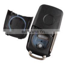 3 Buttons Flip Remote Smart Car Key Case Shell Cover Fob For Volkswagen VW Jetta Golf Passat Beetle Polo Bora thumbnail-4