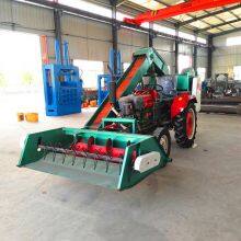 Farmer's good helper self-propelled corn thresher dry and wet bract machine beating stick machine threshing clean