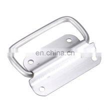 Modern Silver Stainless Steel Cabinet Catch Pull Handle Hinge thumbnail-1