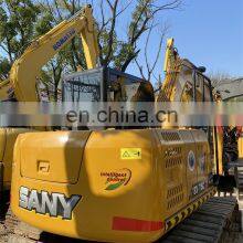 Used Sany SY75 Midi Digger, Sany 7ton Crawler Excavator China Made SY75 thumbnail-4
