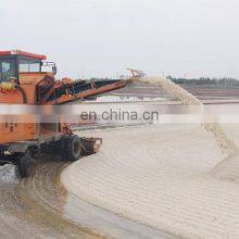 SL-4015 Electric Sea Salt Collecting and Crushing Machine Iodine Salt Harvester Machine With Tractor thumbnail-5
