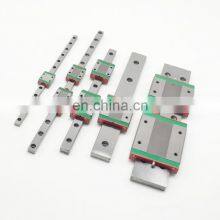 100% Replace HIWIN Precision Linear Guide Rail MGN15 With MGN15C MGN15H Linear Block