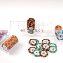 Top Ranking Transparent Rack Custom Professional Acrylic Poker Tray Casino Chip Case Acrylic thumbnail-2