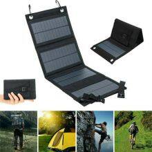 10W Solar Folding Pack Charger, Photovoltaic Charging Board, Outdoor Mobile Phone Camping Use thumbnail-2