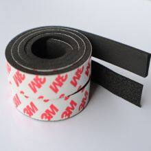 Black Neoprene Nitrile Sponge Insulation Sheet Roll Materials Self Adhesive PE PU Eva Foam Rubber Door Seal Strip thumbnail-3