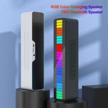 2023 Hot Sale Advance Subwoofer Speaker Rhythm Atmosphere Portable BT TWS Wireless Soundbar Bass Speaker thumbnail-3