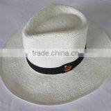 Wholesale high quality cheap hat fashion style panama straw hat