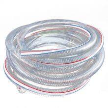 Flexible Clear PVC Steel Wire Reinforced Hose thumbnail-2
