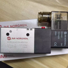 VCB22C417A-AS213J, Norgren, Pilot Operated Solenoid Valve, G1/4' Thread, 24DC thumbnail-1