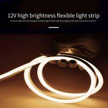 Outdoor Waterproof Flowing Light Strips, Colorful Dmx512 Externally Controlled Seven - Color Silicone Chasing Light Strips thumbnail-5