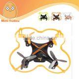 2015 NEW!Manufactury W66183R 2.4G 4CH Mini RC Quadcopter With Protective Ring 3D High Light Nano Dron