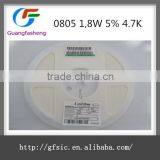 Resistor 0805 1 8W 5% 4.7K thumbnail-1