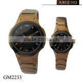 Japan Movt Couple Lover Q&q Quartz Stainless Steel Wrist Watch thumbnail-2