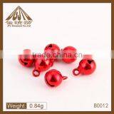 Brass Various Sizes and Colors Colored Jingle Bells 12mm thumbnail-1