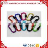 China supplier high quality 8mm carabiner aluminum hook with factory price