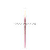 High Grade Short Wood Handle Nylon Hair Artist Brush thumbnail-2