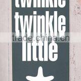 Little Star Sign Wooden Wall Hanging Deco thumbnail-1