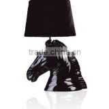 Modern horse head table Lamp poly resin desk Lamps for hotel