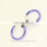 15 mm Wide Crazy Lip Rings Spring Fake Nose Ring Samples thumbnail-2