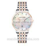 Top Quality Wrist Business Stainless Steel Metal Mens Watches thumbnail-2