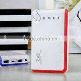 Flashlight Dual Usb Slim Portable Power Bank 6600mah thumbnail-2