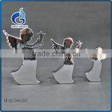 Popular Flat Shape Ceramic Western Angels Figurines With Star thumbnail-1
