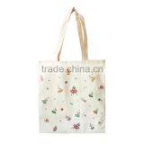 Custom Women Canvas Handbags Tote Bag Single Shoulder Canvas Bag thumbnail-1