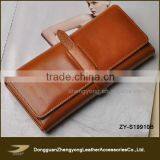 Brown Handmade Men Leather Wallets(ZY-19910)