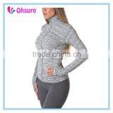 Slim Fit Running Jacket Yoga Coat Womens Polyester Gym Jacket thumbnail-4