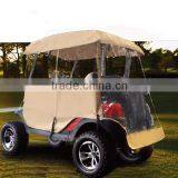 Golf Cart Driving Polyester Rain Waterproof Enclosure for Outdoor Club Car thumbnail-1