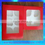 Wholesale Food Grade Decorative White Red Cake Box With ISO FDA thumbnail-3