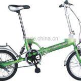 New Design China Factory 6 Speed 16" Folding Bike With Hi-ten Frame and Fork thumbnail-2