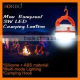 SORBO Wholesale High Quality Adjustable LED Camping Lamp Emergency Portable Mini Lantern Lamp With CE thumbnail-2
