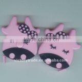 V-T09-10 Promotional Gift Cow Shape Cartoon Plastic Tape Measure thumbnail-3
