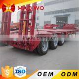 ODM Factory Solar Light Tower Leaf Spring 3 Axle Flatbed Semi Trailer in African thumbnail-4