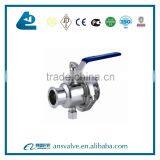 Sanitary Clamp-on No Stranded Ball Valve thumbnail-2