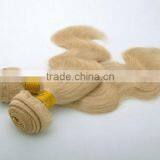 100% Pure Human Hair 8 to 28 Inch Natrual Color Black and More Color Blonde Deep Wave Hair Weft