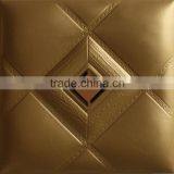 TV Wall in the Sitting Room Sofa Stereoscopic Image Wall Background Wall Leather Carving Art ou Shi to Decorate Material Soft pa thumbnail-2