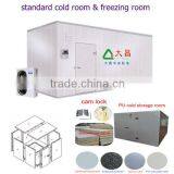 PU Insulated Walk in Cooler Room