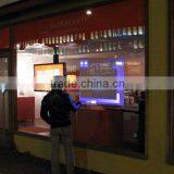 Adhesive Rear Projection Film/foil 1.52mx30m, White, Gray, Dark Gray, Black and Transparent.