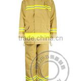Fire fighting suit manufacturer with EN and ISO standard with Nomex