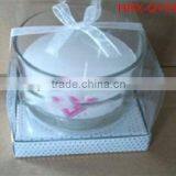 HRX-QYD08 Natural Scented Soy Candles/ Glass Candle on Sale