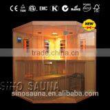 New Combination Home Sauna Traditional Sauna House & Far Infrared Sauna Room For 6-8 Person