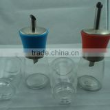 glass clear oil jar, custom made oil dispenser, 150ml oil bottles with dispenser manufacturer