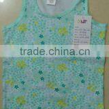 Beautiful Lovely Girls Sleeveless T-shirt,kids Tops