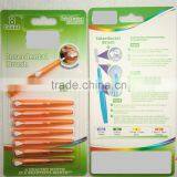 Push Type Dental Interdental Brush Toothpick, FDA Certification, OEM for Your Company Privat Label Brand, Trade Assurance. thumbnail-3
