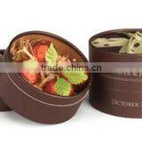 Unique Cylinder Black Health Coffee Tea Food Packaging Box thumbnail-6