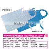 Blue PE Plastic Apron With Sleeves thumbnail-5