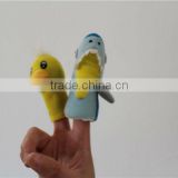 China Gift plush animal finger puppet