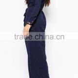 Women's Casual Long Dress Long Sleeve Fork Maxi Dress thumbnail-3